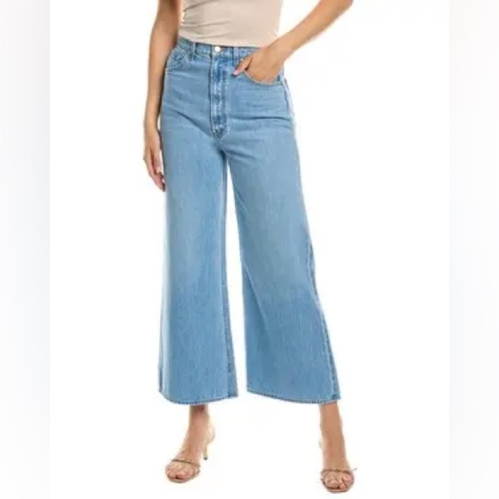 MOTHER Snacks Funnel High Waist Wide Leg jeans